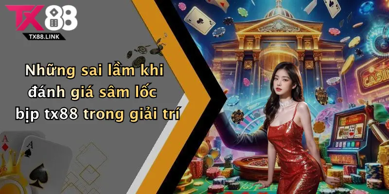 Những sai lầm khi đánh giá sâm lốc bịp tx88 trong giải trí